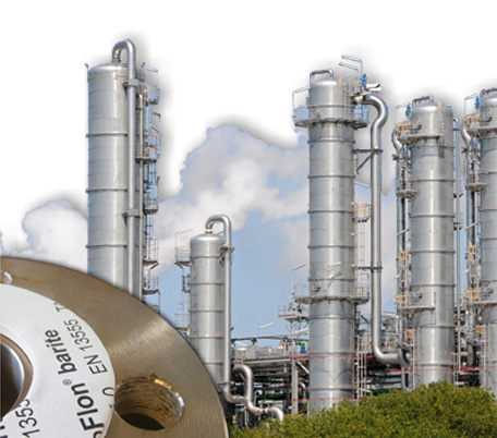 zdjęcie przedstawiające płytę microflon z domieszką (barite)